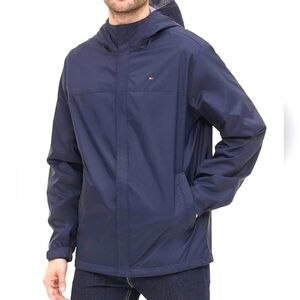 NWOT Tommy Hilfiger Lightweight Breathable Waterproof Hooded Jacket Size XS